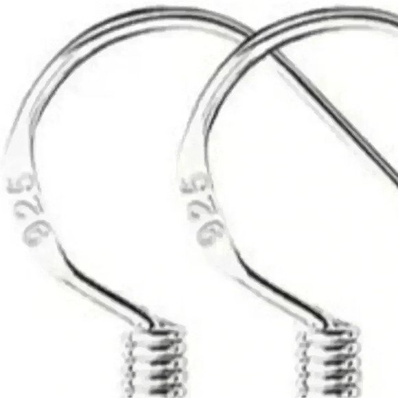 Handmade stone dangle earrings - Picture 4 of 4